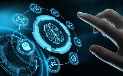 interacting with a digital interface showing model portability visualization